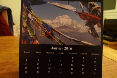 Calendrier 2016 (photos du Népal)