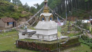 Sur le chemin de Namo Buddha Gompa